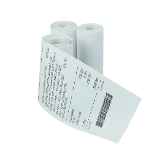 Rollos de Papel Térmico 57mm x 15 Metros