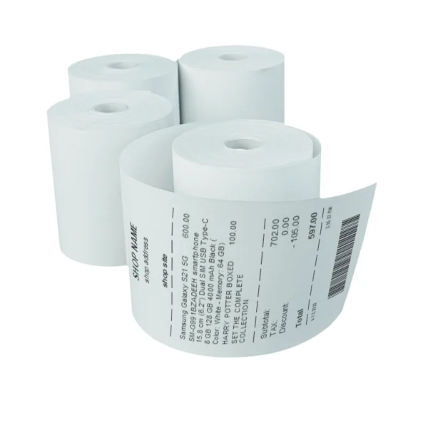 Rollos de Papel Térmico 79mm x 60 Metros
