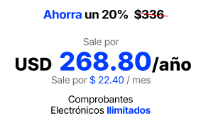 plan max anual facturación electrónica