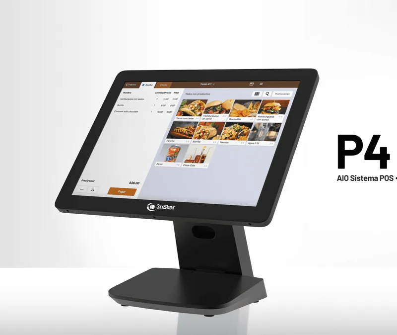 All in One Táctil 3nstar POS P4 Intel N95