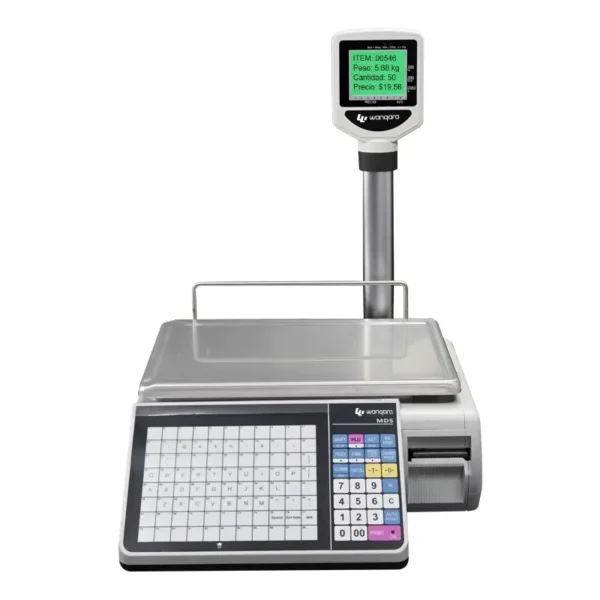 Balanza Etiquetadora Led Platinum DQ30MDS/E – vista frontal