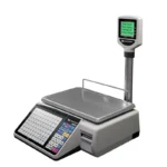 Balanza Etiquetadora Led Platinum DQ30MDS/E, vista lateral