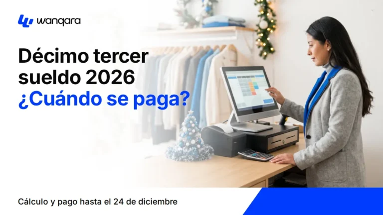 Décimo tercer sueldo 2026 en Ecuador