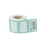 Etiqueta Térmica Adhesiva 5.8 cm x 4.0 cm con Borde Verde