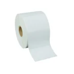 Rollo de etiquetas térmicas adhesivas blancas