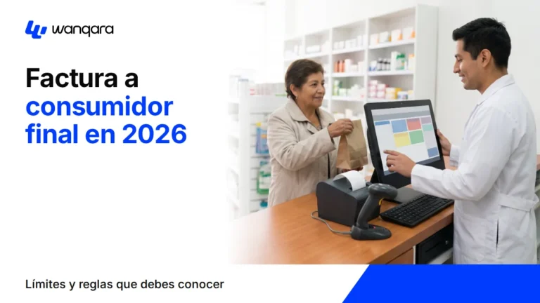 Factura a consumidor en 2026