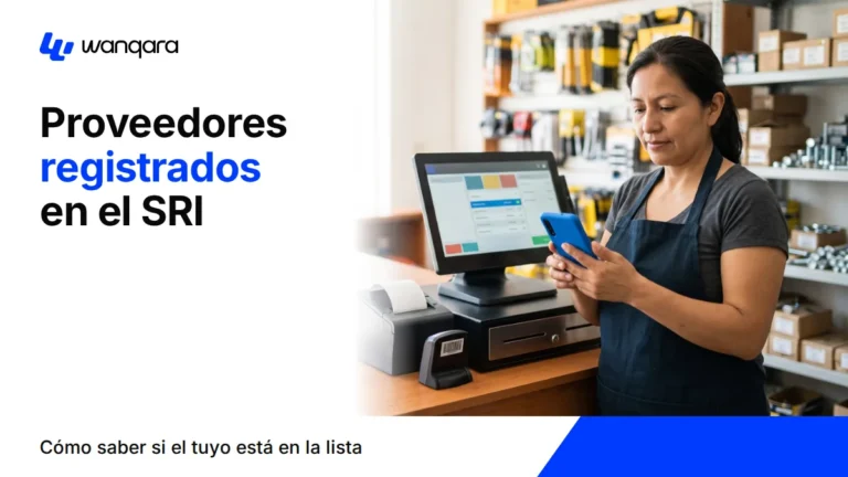 Proveedores de facturación electrónica registrados en el SRI