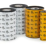 Ribbon Zebra 6000 de Cera 84 mm x 74 m