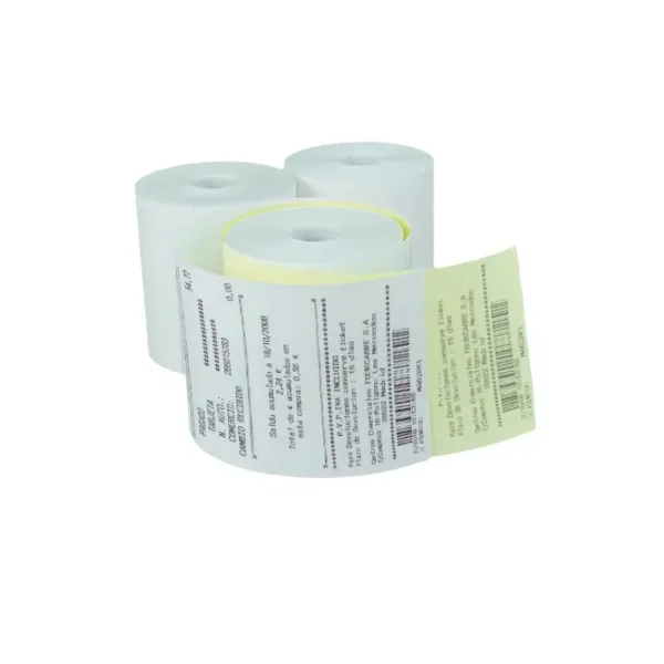 Rollos de Papel Químico 1 75mm x 29 Metros – foto